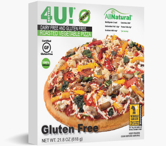 Multiserve Dairy Free / Gluten Free Roasted Vegetable Pizza