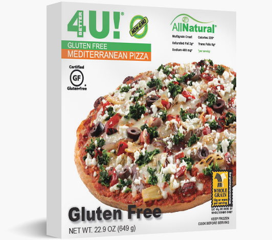 Multiserve Gluten Free Mediterranean Pizza